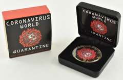2020 American Silver Eagle CV World Quarantine 1 Oz Silver Box & COA