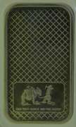 Eagle Prospector and Donkey 1 oz .999 Silver Bar
