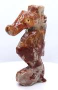 Hand Carved Jasper Horse Sea