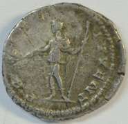 Very scarce Emperor Geta Roman Silver Denarius, 209-212 AD