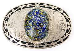 Confetti Stone Belt Buckle