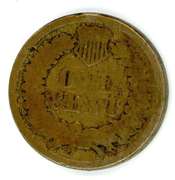 1864 Copper Nickel Indian Head Cent