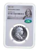 PF67 UCAM 1961 Franklin Half Dollar - CAC - Graded NGC