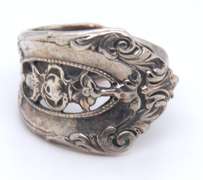 Vintage Sterling Silver Chain and Ring