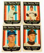 4 Sporting News Rookie Stars of 1959