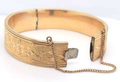 Gold Plated Bangle Bracelet