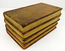 1786 - 4 Volume Set, The Observer Antique Leather Books