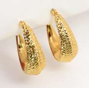 Versatile 14K Yellow Gold Earrings