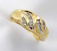 Channel Set Baguette Diamond Ring