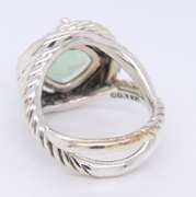 David Yurman Prasiolite Infinity Cable Ring