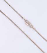 Vintage Italian Sterling Silver Snake Chain Necklace