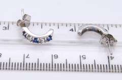 Group Lot of Vintage 925 Sterling Silver Earrings