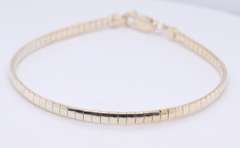 Group Lot of 4 Vintage Sterling Silver Bracelets