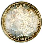 1885 Morgan Silver Dollar