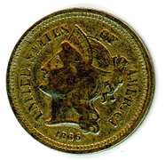 1866 Three Cent Nickel