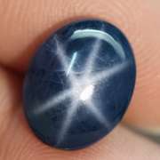 Excellent 8.63ct royal blue Star Sapphire