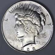 1923 Silver Peace Dollar Uncirculated