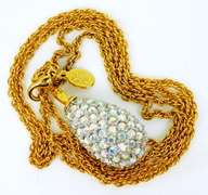 Joan Rivers Dazzling Crystal Egg Necklace