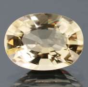 Real untreated Golden Beryl weighing 4.44 carats