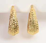 Versatile 14K Yellow Gold Earrings