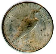 1923 Peace Silver Dollar