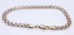 Vintage Sterling Silver Fancy Link Bracelet
