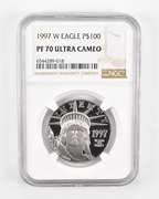 PF70 UCAM 1997-W $100 American Platinum Eagle - Graded NGC