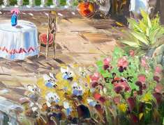 ONE OF A KIND BEAUTIFUL PAINTING ON CANVAS