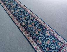 Handmade Kashan Design Runner 2.3x10.0