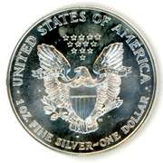 Rare 1994 BU American Silver Eagle