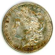 1900-O Morgan Silver Dollar