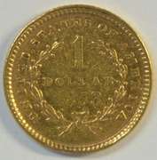 Decent-looking 1853 US Type One $1 Gold Piece
