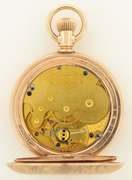 1891 Waltham 7j Gold Plated Hunting Pocket Watch