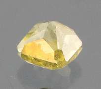 Sparkling .20ct cushion cut yellow Diamond
