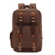 Mens Canvas Travel Backpack