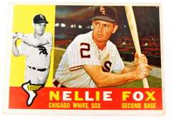 Nellie Fox 1960 Baseball Card