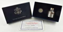 2001-P New York State Quarter Coin & Cancelled Die Set Box & COA