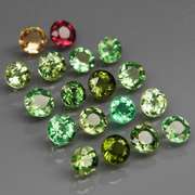 Fancy color! Untreated! 4.84ct Tourmaline set