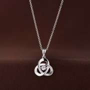 Olympic looking dancing Stone Pendant