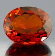 Ravishing top color 37.35ct high caliber Hydrothermal Citrine