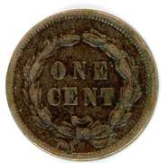 1859 Copper Nickel Indian Head Cent