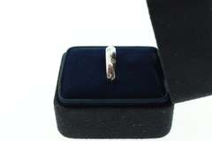 TIFFANY AND CO PLATINUM AND DIAMOND BAND