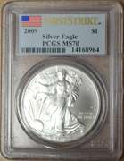 2009 American Silver Eagle PCGS MS70 First Strike