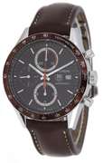 Tag Heuer Carrera Chronograph 41mm Brown Dial Watch