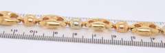 18kt  Gucci Style Link Bracelet