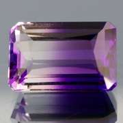 Beautiful 20.75ct top color created Ametrine