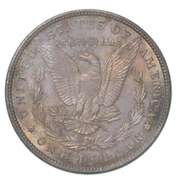 1887 Morgan Silver Dollar Toned Great Color!