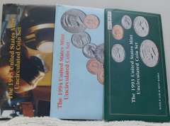 1993 & 1994 & 1995 Mint Sets