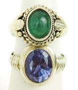 Great Lot of 6 Sterling Silver Rings