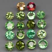 Fancy color! Untreated! 4.84ct Tourmaline set